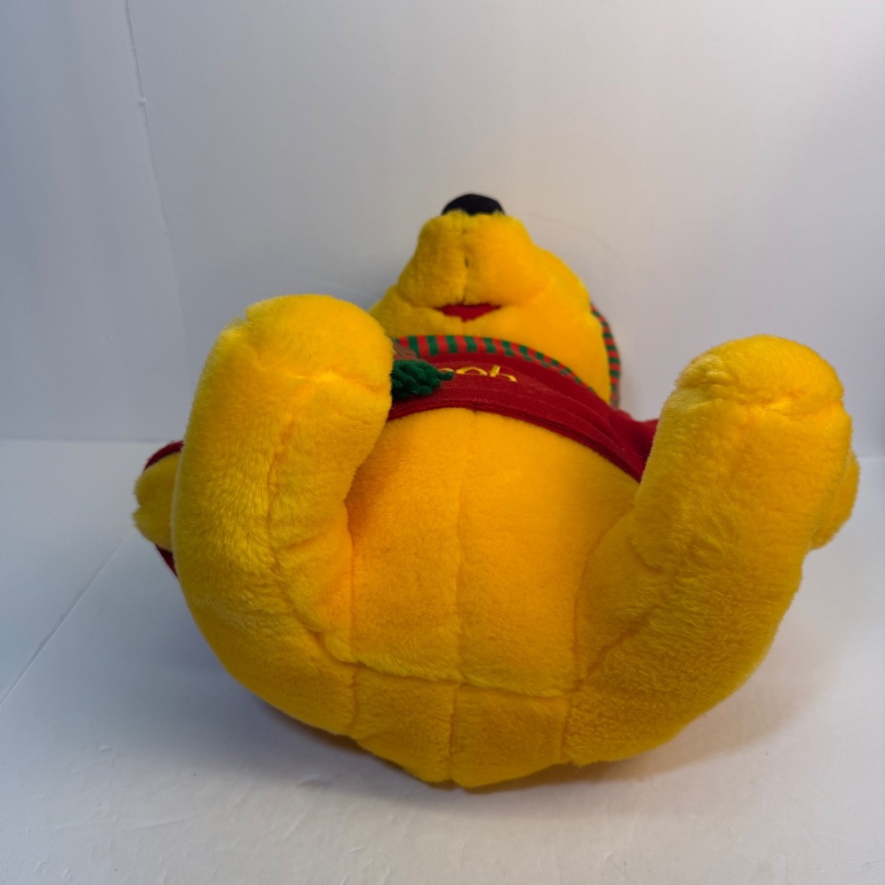 Disney Winnie the Pooh Plush Mattel Arcotoys Christmas Winter Hat Scarf 12 inch - Picture 5 of 8